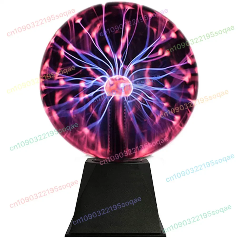 

10"/12"/15"/20" Ball, Glow Sphere with Red/Blue Lightning, Science Museum Display, Static Electricity Toy