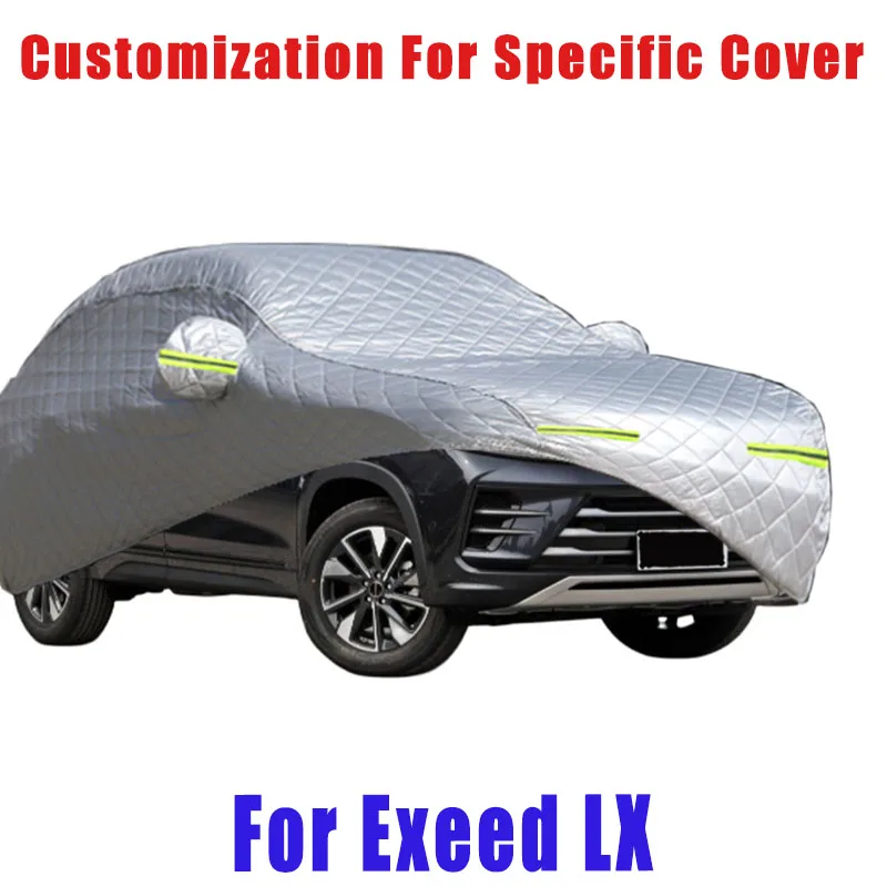 For Exeed LX Hail prevention cover auto rain protection, scratch protection, paint peeling protection, car Snow prevention