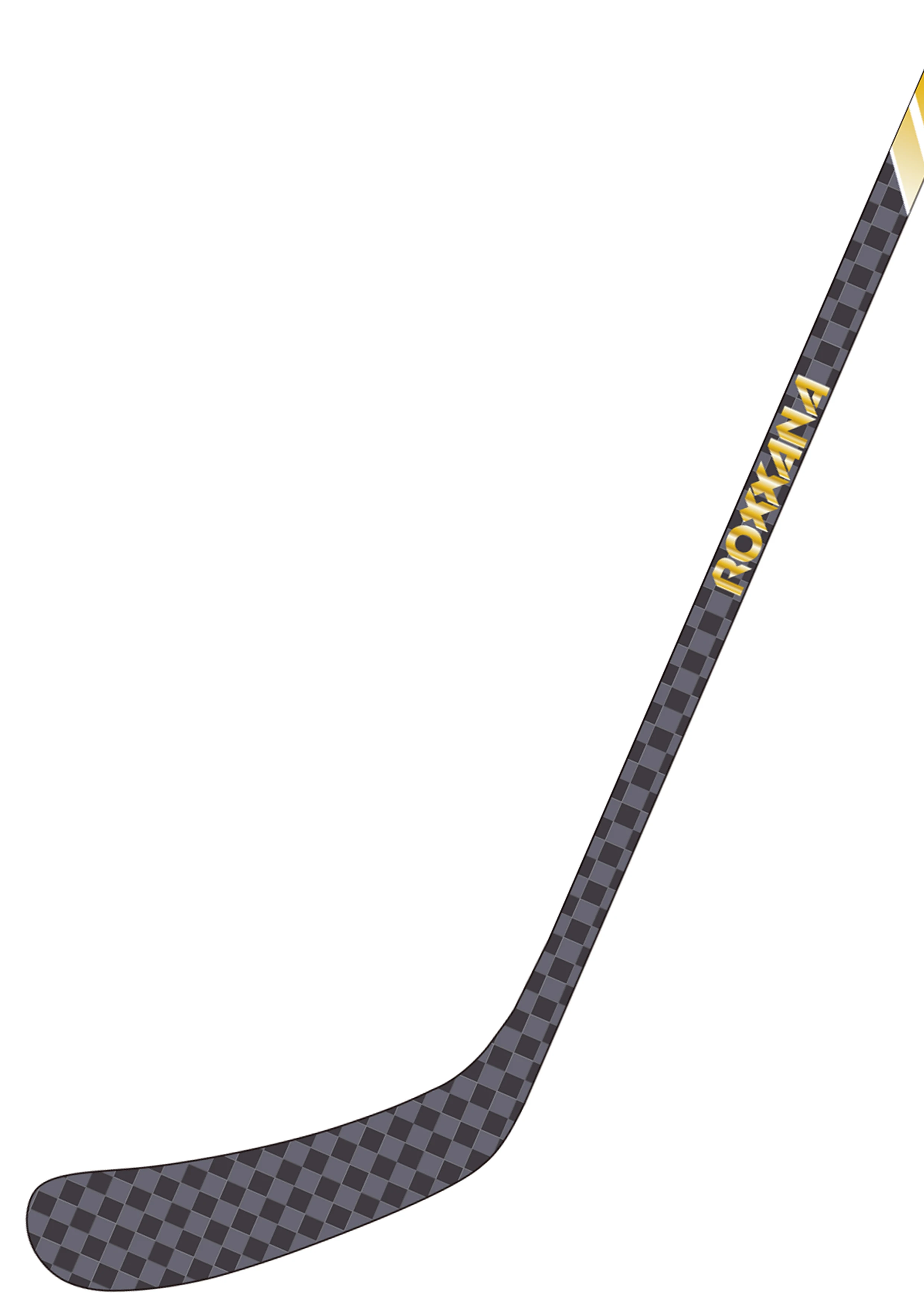 ROXXANA-Junior Ice Hockey Stick, Frosted Discoloration Lighter, More Durable Customizable, 100% Carbon Fiber, 52 in, 375G, 2PCs