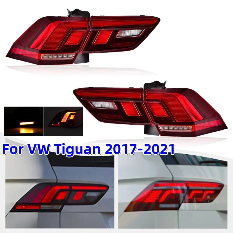 

Tail Light Turn Signal Brake Lamp Car Rear Bumper Lights For VW Tiguan 2017-2021 5NA945093 5NA945095