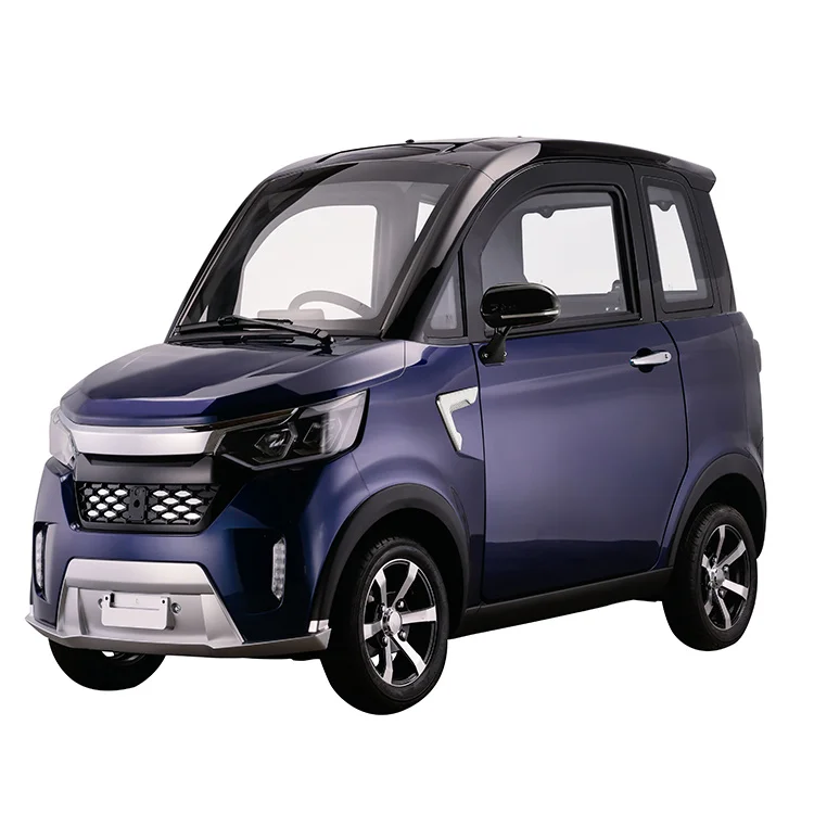 Electric Vehicle Mobility Cabin Scooter 4 Wheeled Closed Car 3 Seats EEC COC L6e Low Speed Mini Electric Urban Car For Older