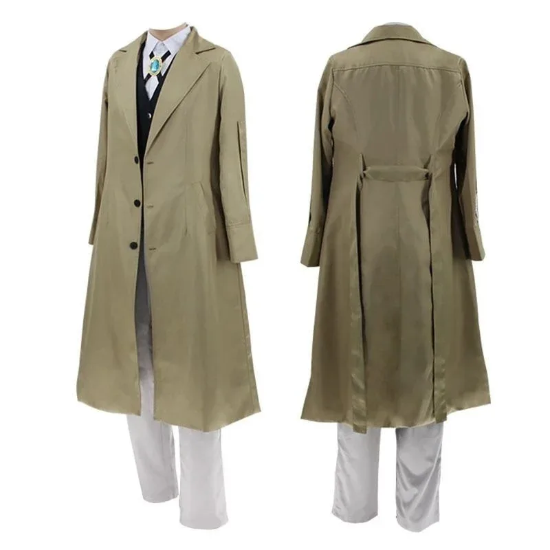 Wenhao الكلب البري للرجال والنساء كوس الملابس أنيمي يوم معرض طويل أداء أكوتاغاوا ريونوسوكي تاكازاوا تأثيري