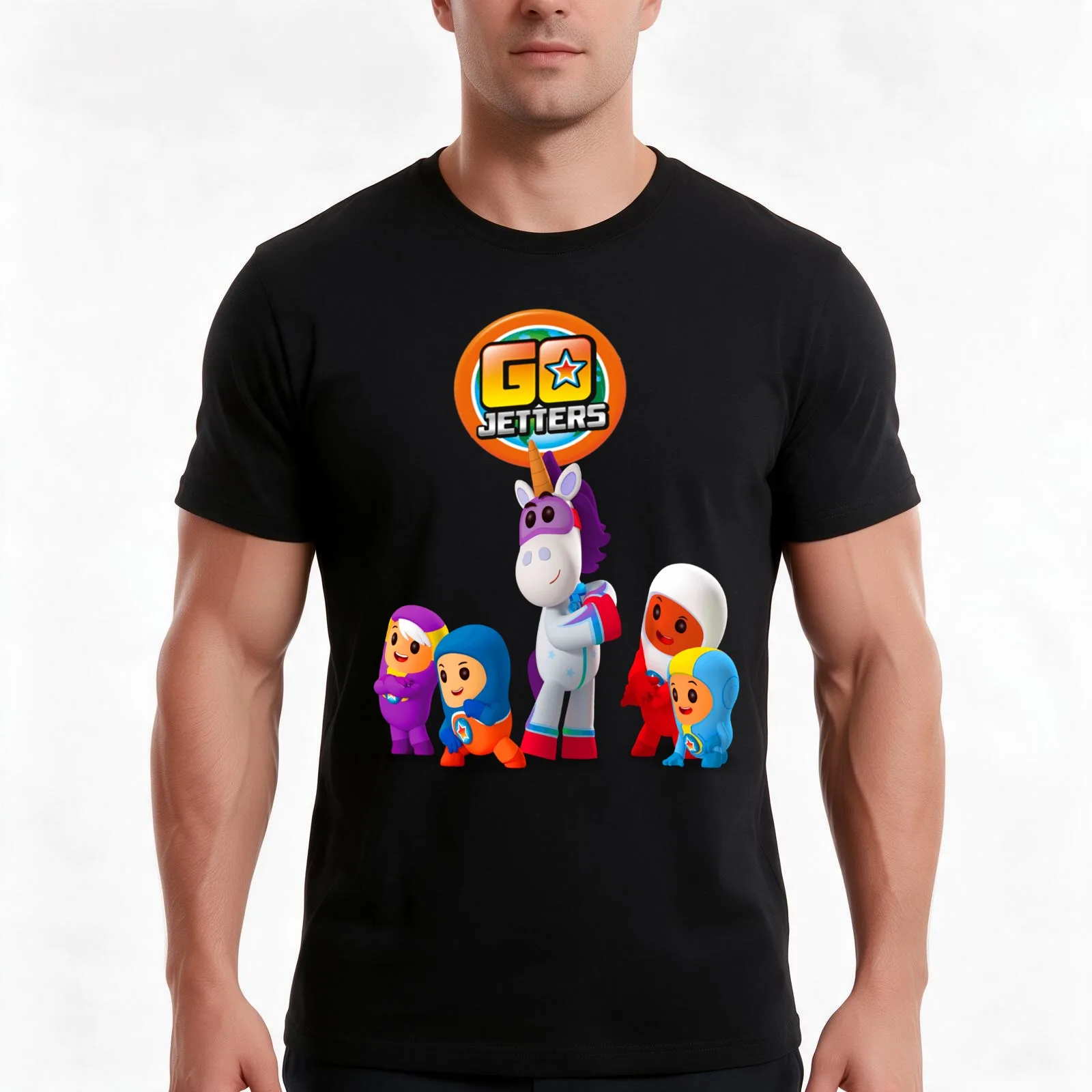 Go Jetters Gift For Fans go jetters costume\t T-Shirt, Summer Casual Cotton Tee, Oversized Streetwear Tops, Unisex Men Women