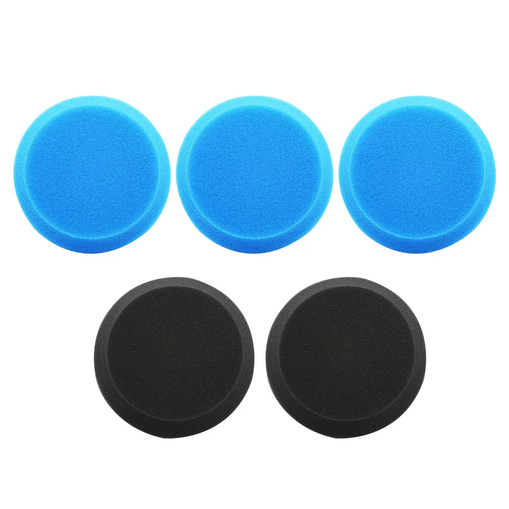 

5 Pcs Handheld Cleaning Sponge Finishing Sponges Professional Pottery Car Wax Applicator Pads