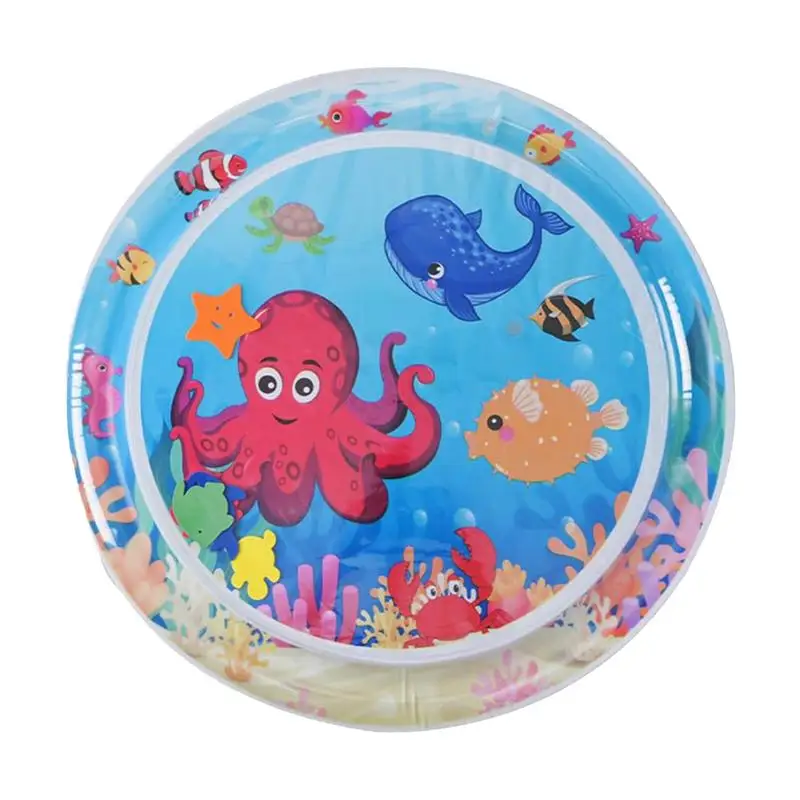 

Toddler Sensory Toys Inflatable Crawling Water Play Mat Funny Time Pad Children Early Education Activity Toys Mat Cushion Gifts