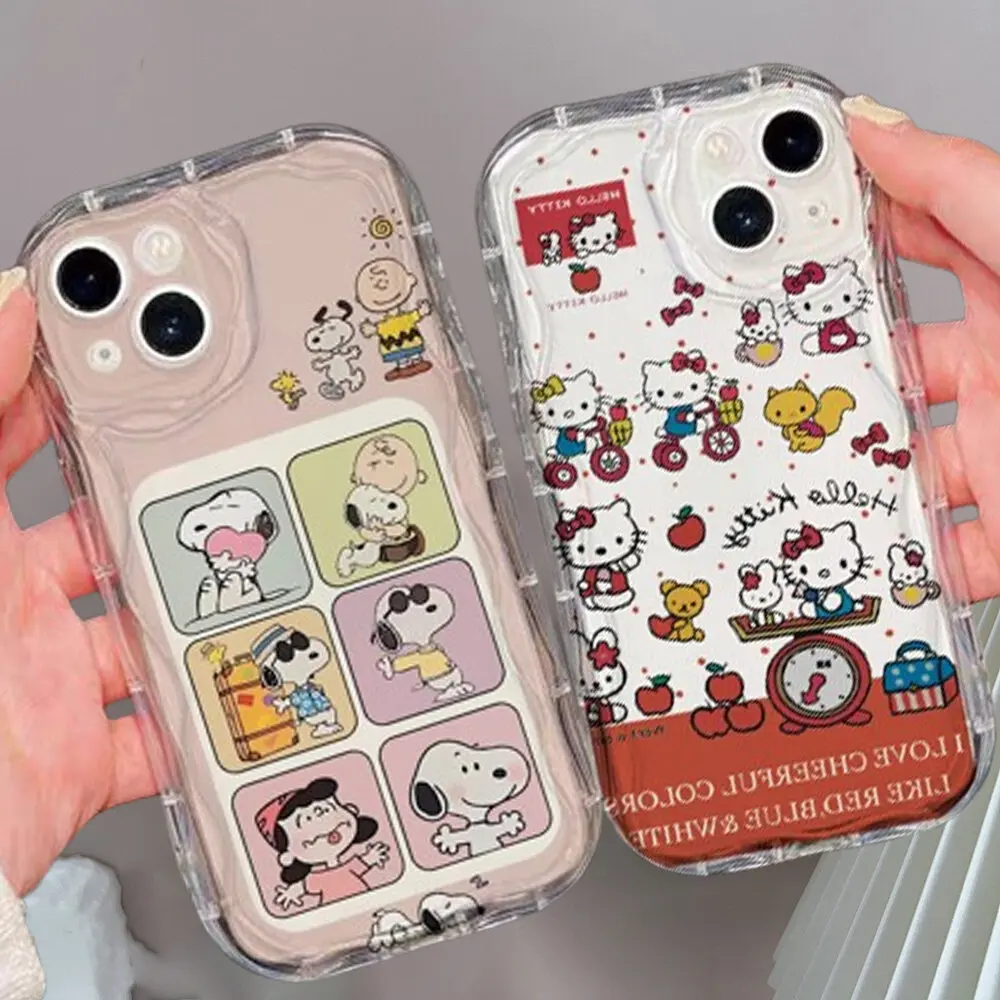 Cartoon Hello Kitty Snoopy Love Case For Honor 90 Lite Huawei P30 Pro Mate 40 Nova 5t 7 9 SE Cover Funda Soft Silicone