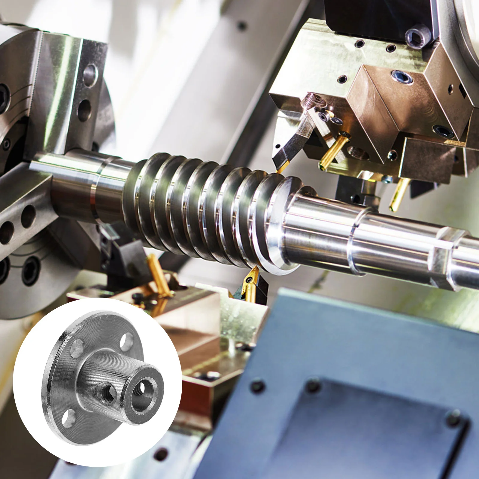 ข้อต่อเพลาแบบหนีบ 10 ชิ้น สำหรับมอเตอร์แบบแข็ง ใช้กับเครื่องบินบังคับวิทยุ เรือ งาน DIY ผลิตจากเหล็กอบชุบแข็ง พร้อมลูกปืนนำทาง