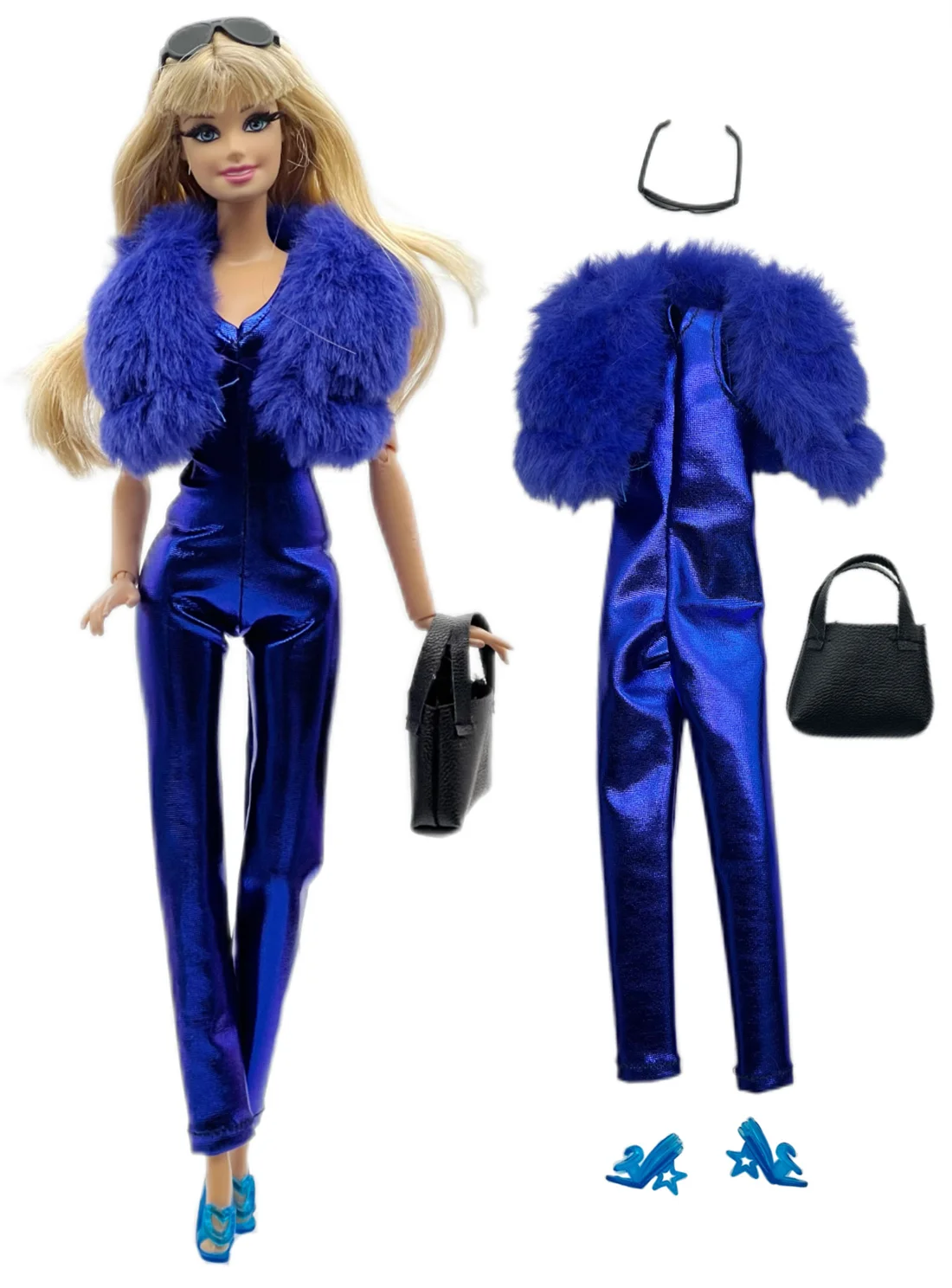 Handgemaakte poppenkleertjes verschillende kleuren jumpsuit outfit voor 11,5 inch 30 cm pop Bjd kleding veel stijl cadeaus voor popaccessoires