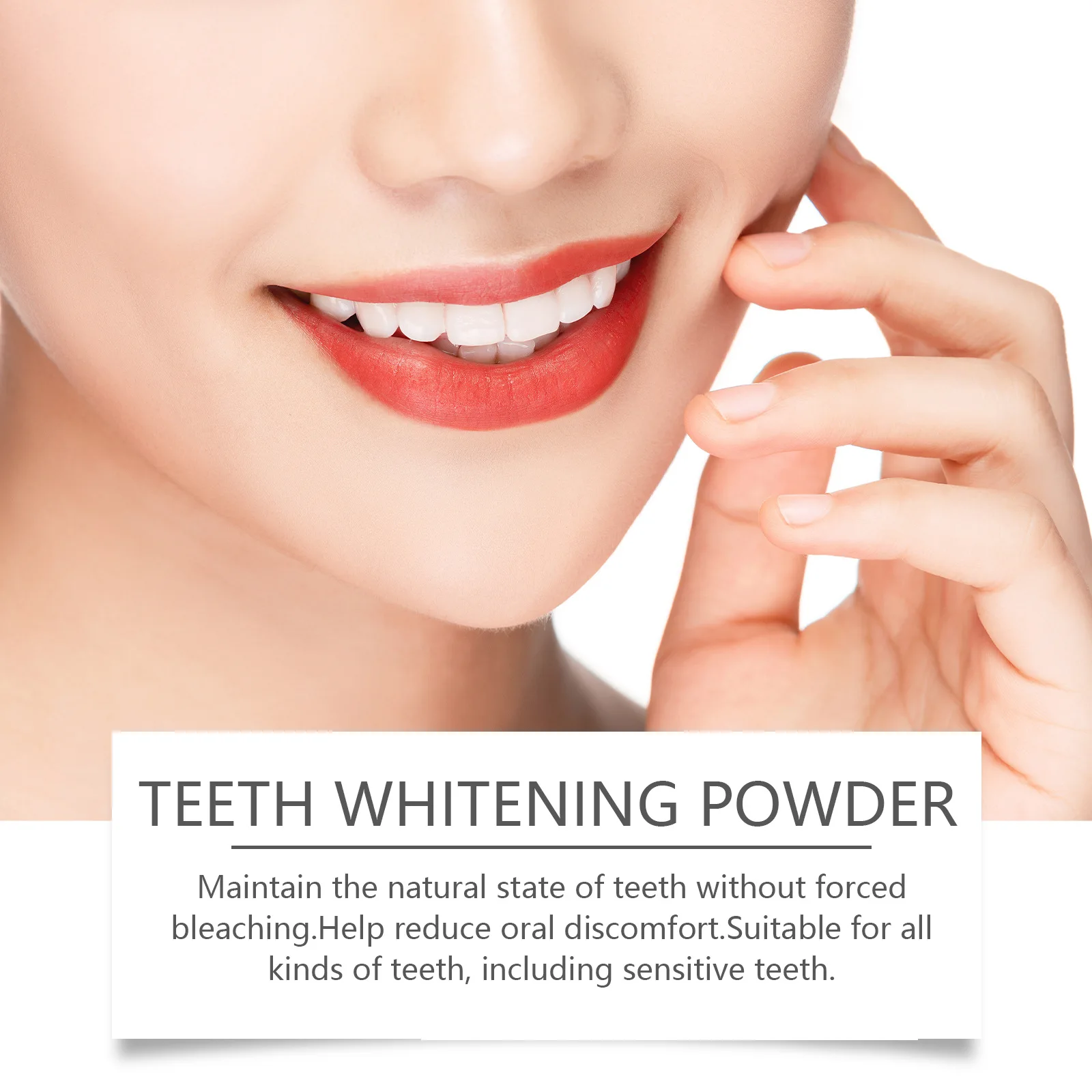 Teeth Whitening Powder Dental Cleaning Teeth Remove Plaque Stains Tartar Mint Refreshing Oral Hygiene Fresh Breath Teeth Powder