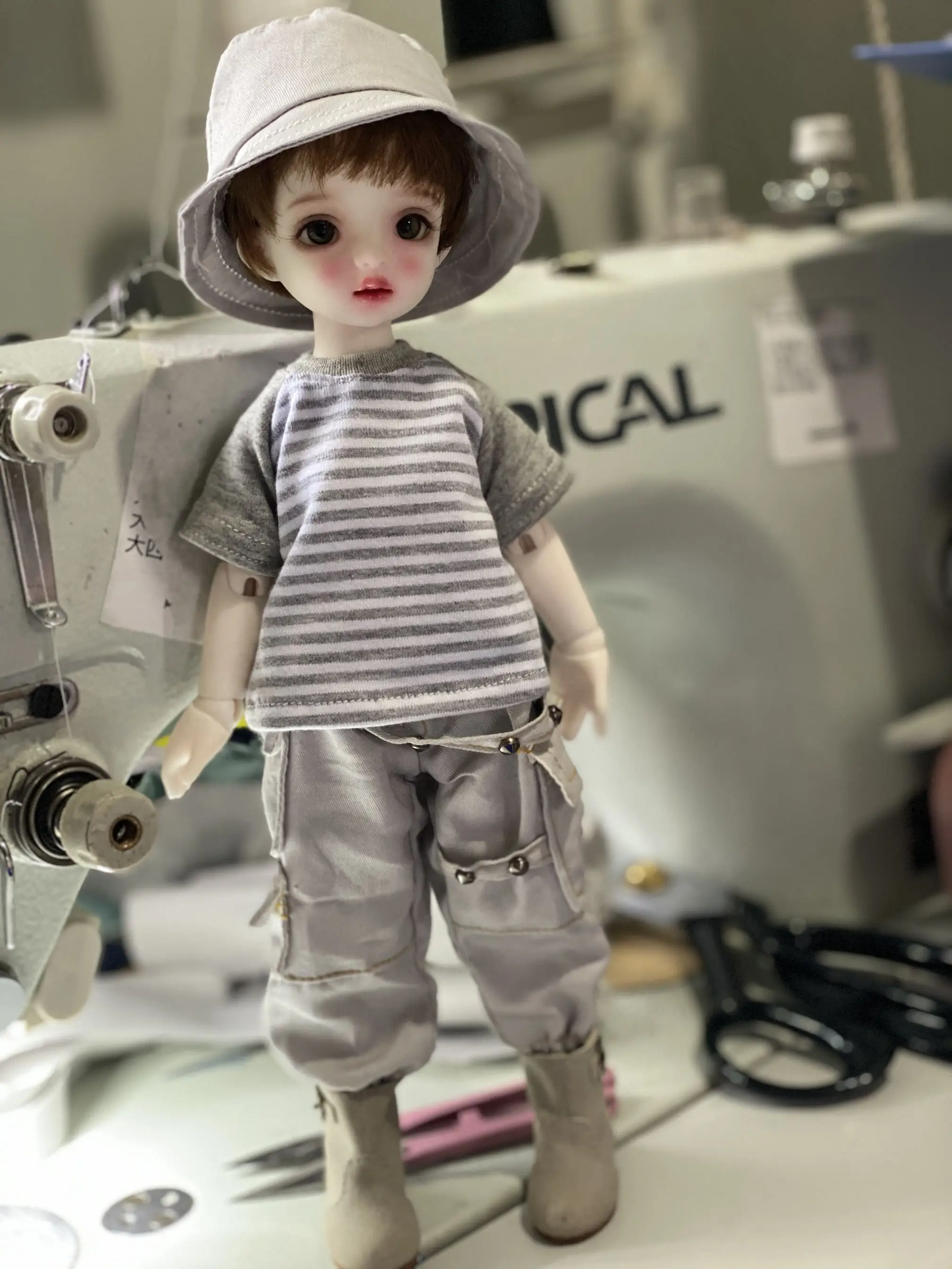 BJD doll clothes for 1/4 1/6 size Cute Fashion doll Clothes Set 1/4 1/6 clothes Doll Accessories (3 points)