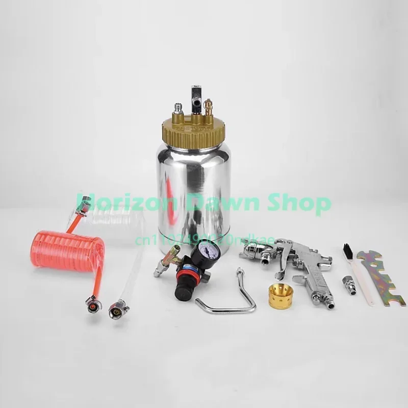 3Bar 2L Pressure Tank Sprayer Kit Multi-Color Paint Latex Paint Spray Gun 2.5/3.0/3.5/4.0mm