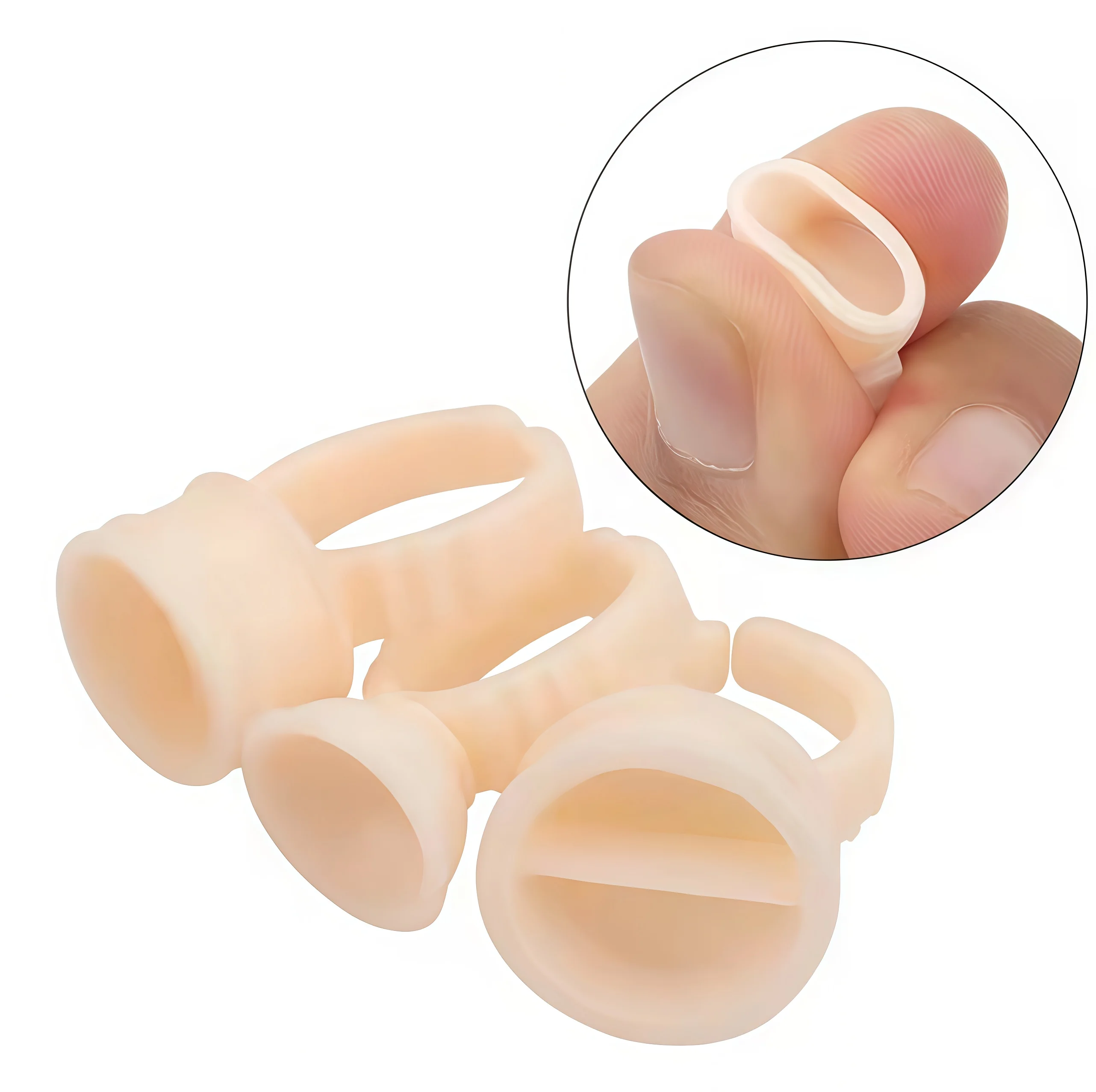 Silicon Ring Disposable Microblading Ring One Time Use Eyelash Ring Cup Tattooing and grafting eyelash AIDS Multiple models