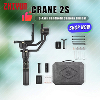 ZHIYUN CRANE 2S 3-Axis Handheld Camera Gimbal Stabilizer Compatible with Sony Fuji Nikon DSLR Mirrorless Camera Photography