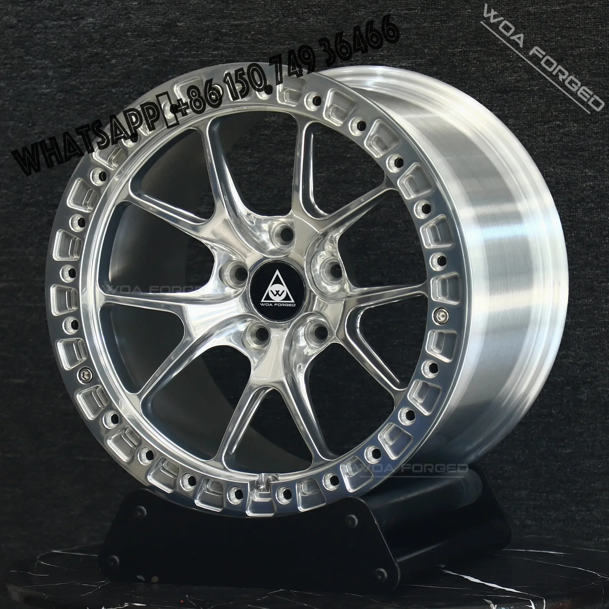 

Stylish Muscular Chrome Polishing Aluminum Forged Car Wheels beadlock 18-22 Inch 5X112 5x120 5x114.3 20mm 40mm 35mm 100mm 98mm