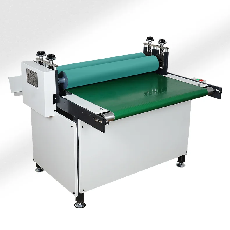 YP-800B Paper Leather Multifunction Pressing Machine Electric Double Roller Flattening Machine