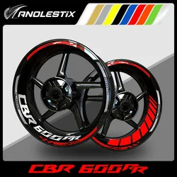 AnoleStix Reflective Motorcycle Wheel Sticker Hub Decal Rim Stripe Tape For Honda CBR 600RR 2024 2023 2022 2021 2020 2019 2018
