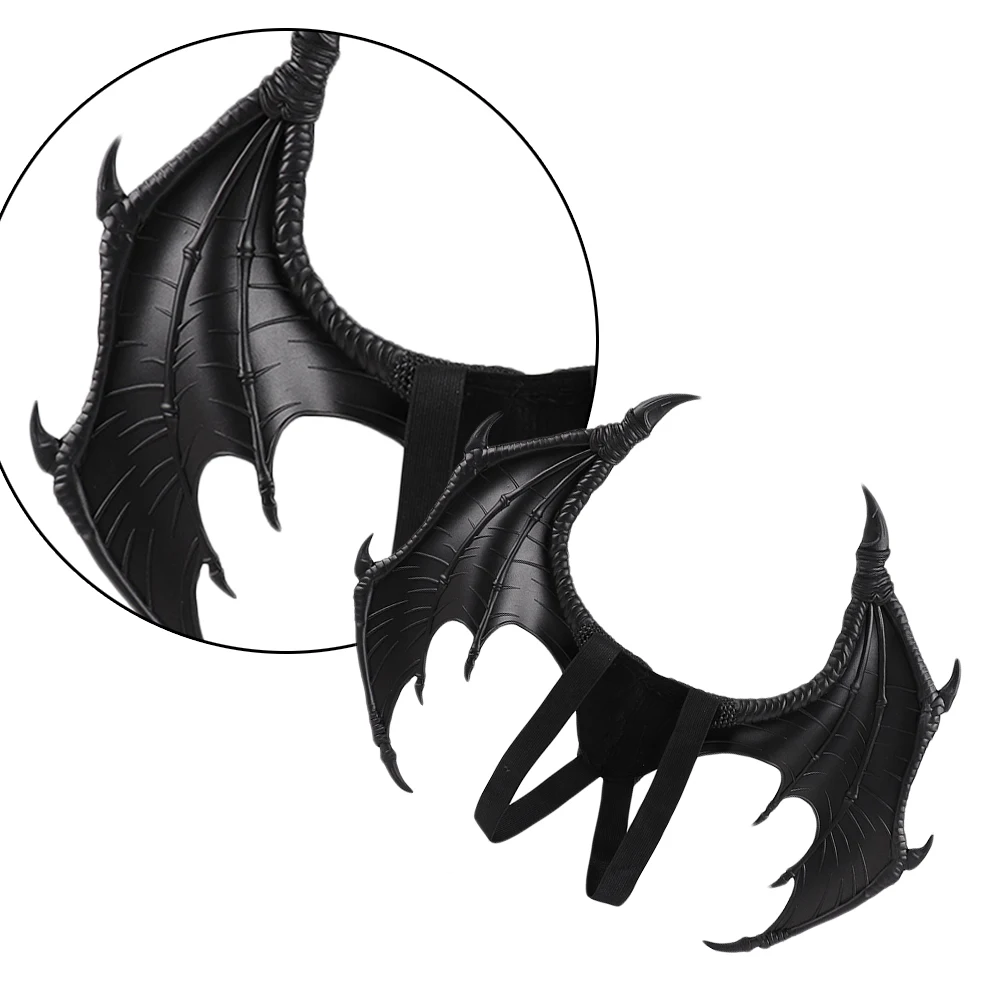 

3D Costume For Kids Adults Creative Cosplay Party Masquerade Mardi Gras Performance Lightweight Wings Black