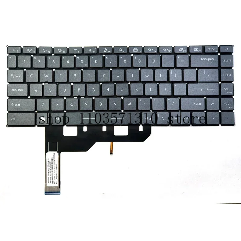 

New For MSI Modern 15 A11M A11ML A11MU A11SB A11SBL A11SBU Summit B14 B15 A11M A11MOT A11MT Keyboard US Gray White Backlit