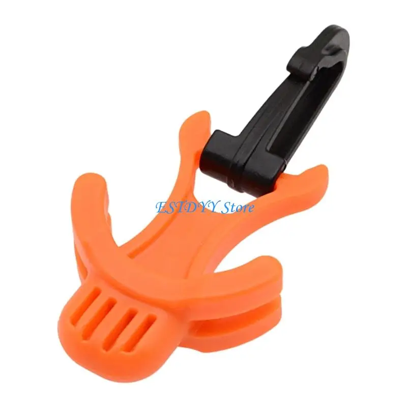 

G6DE Regulator Retention Clip Strong PVC Construction Regulator Fastener High Strength Diving Equipment Clip Stabilizer Hook