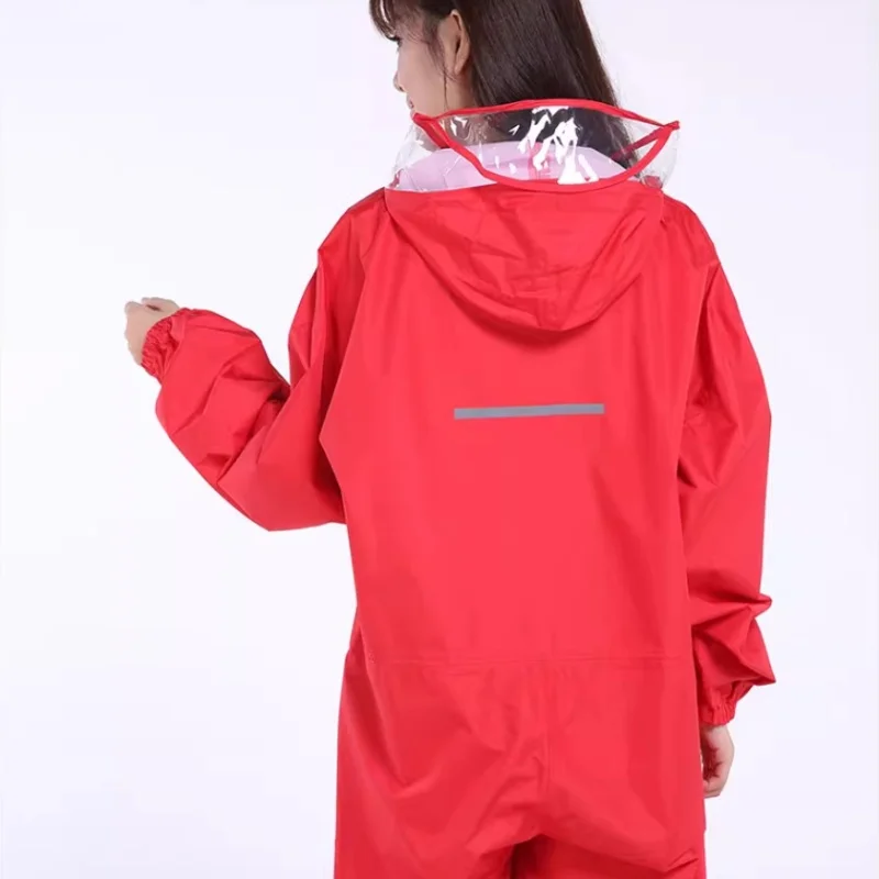 

Пыленепроницаемый водонепроницаемый и непромокаемый боди с капюшоном, мотоциклетный плащ/сиамский плащ/комбинезон для мужчин и женщин