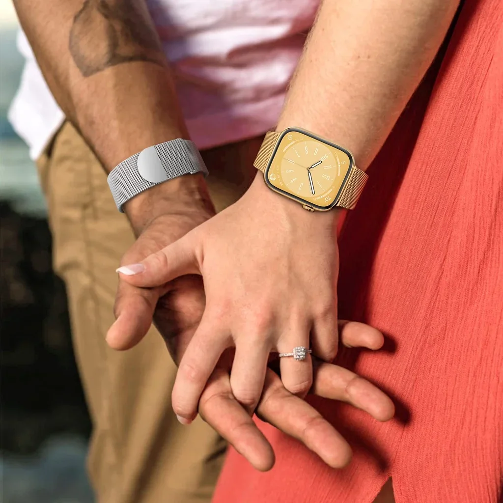 밀라노 케이스 + Apple Watch 밴드 용 스트랩 Ultra 49MM 41 40 44mm 38mm 46mm TPU 스크린 Iwatch 시리즈 10 9 8 7 6 SE 5 4 Correa 42mm