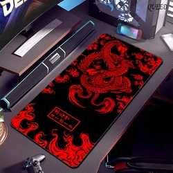 Red Dragon Large Mouse Pad Table Mat Gamer Mousemats Office Mouse Mat Rubber Anti slip Big Mousepad Keyboard Mats For Computer