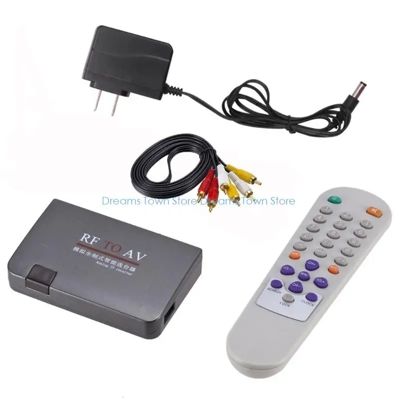 HX6A Comprehensive RF to Video Converter Channel Select Remote Control AC110-240V