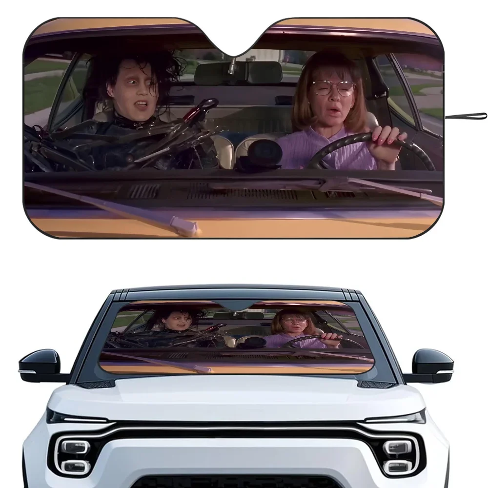 

E-Edward руки-ножницы автомобильный SunSha теплоизоляционная алюминиевая пленка лобовое стекло солнцезащитные козырьки УФ-лучи блоки автомобильный солнцезащитный козырек