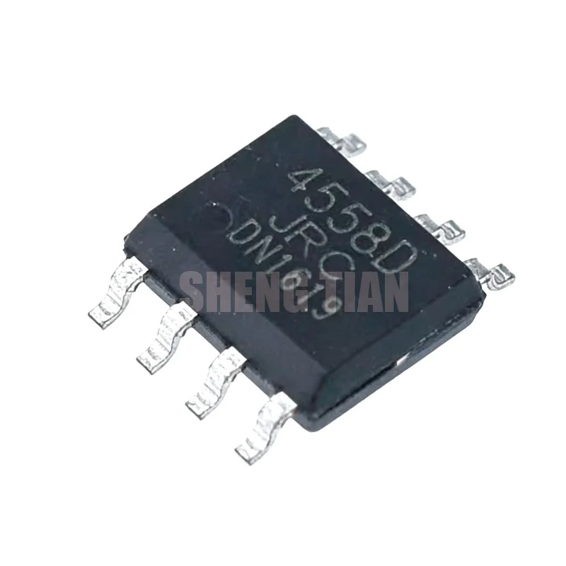 10pcs NJM4558D JRC JRC4558D RC4558DR TJM4558CDT 4558 SMD SOP8 dual operational amplifier