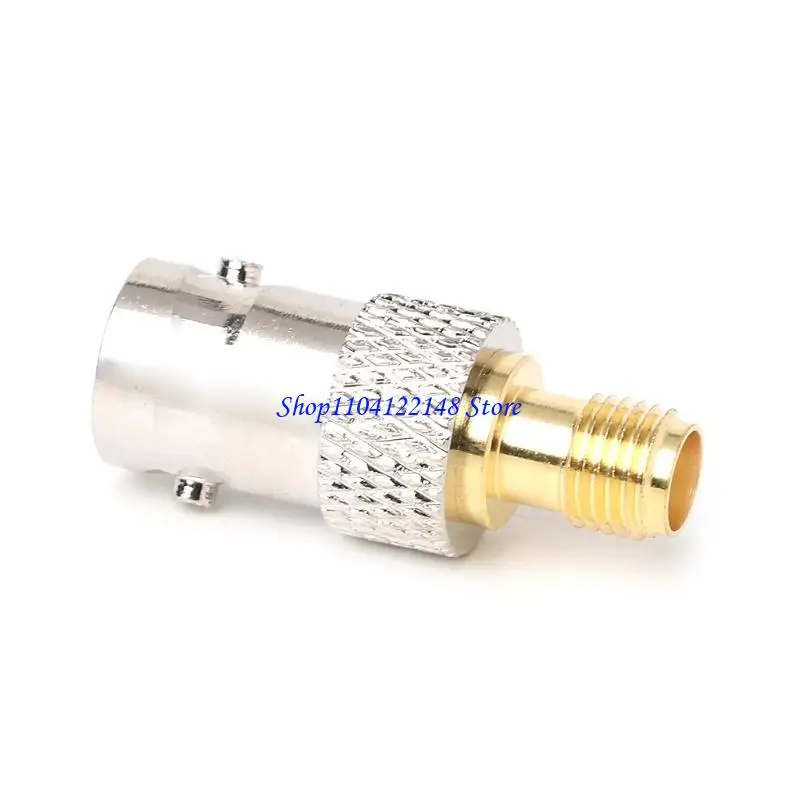 

P9FA BNC Female Plug to SMA Female Antenna Adapter Copper Connector Converter