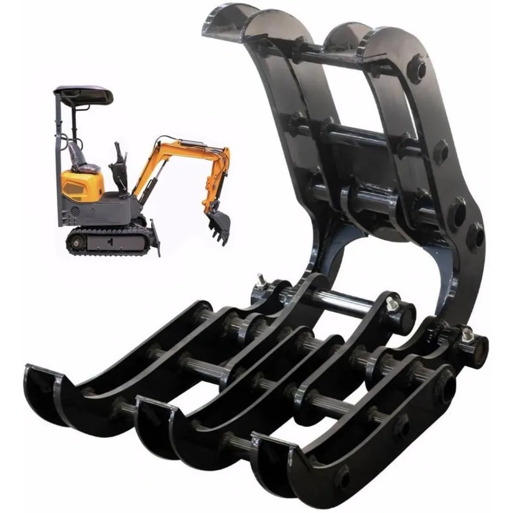 

Мини-экскаватор для захвата на 1-1,5 тонны: идеально подходит для ферм, садов и садов.