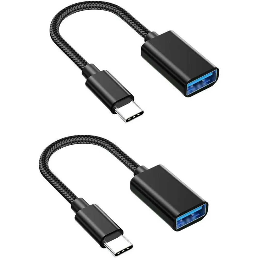 

AC DC USB Adapter USB Type C Male To USB 2.0 A Female OTG Cable Converter with MacBook Pro/Air Pad Pro Samsung Galaxy