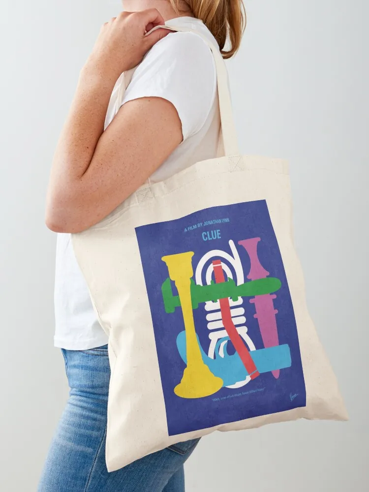 

No1066 My Clue minimal movie poster Poster Tote Bag ecological bags great bag tote bag canvas