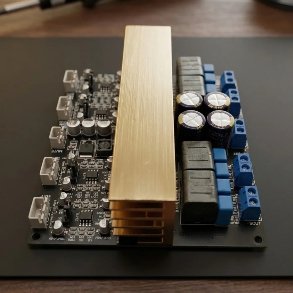 TPA3255-Based 4-Channel Digital Audio For Amplifier PCB for Custom Audio Solutions Requiring Clean Signal and Low Distortion