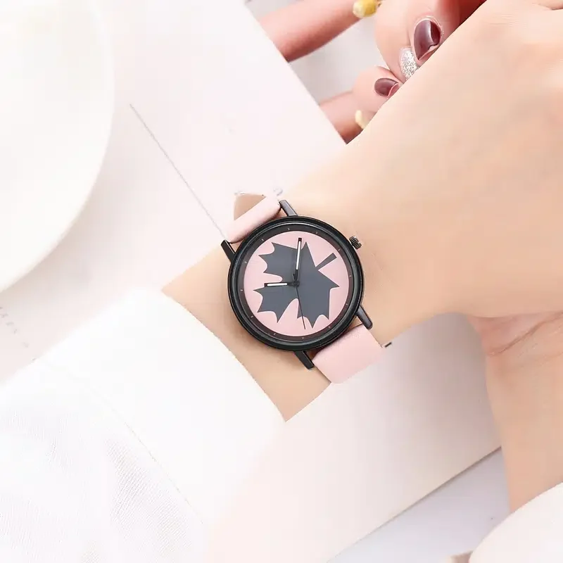 Fashion Ladies Leather Bracelet Quartz Watch Fancy Women Watches Jewelry Sophisticated And Stylish Women Watch