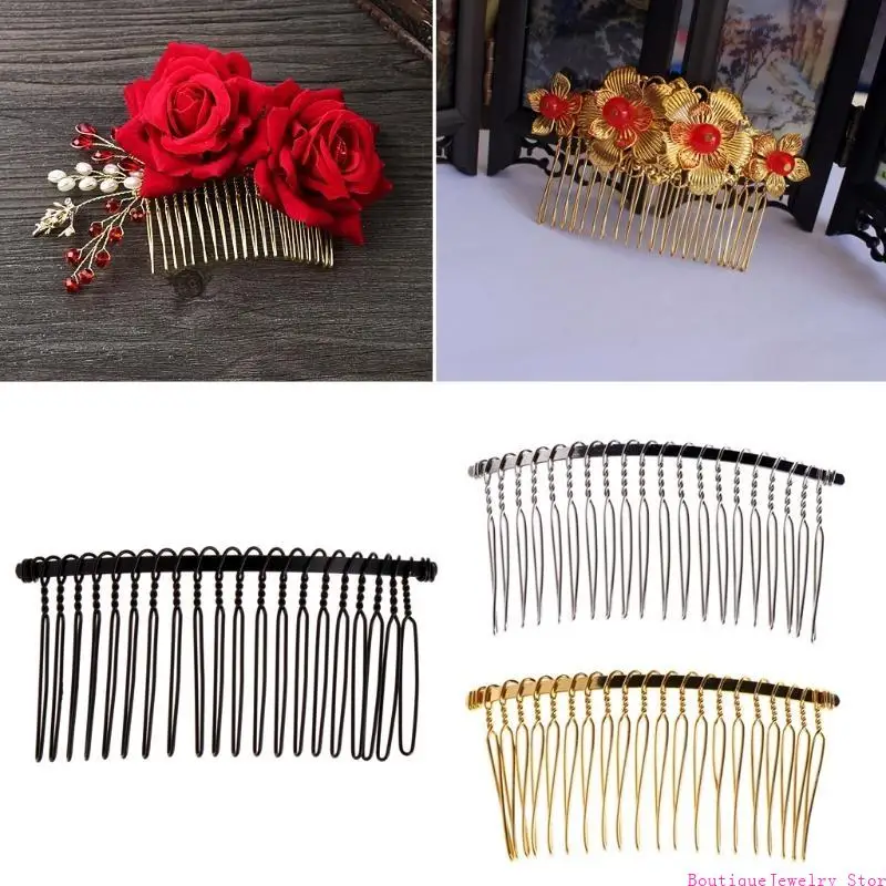 

E1PE FACID DIY METAL HAIR CLIP BLAIN COMBS СОЕДИНЕ