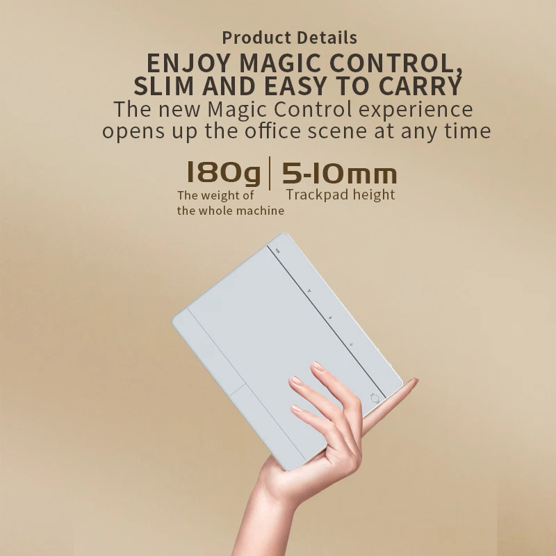 لوحة اللمس بلوتوث اللاسلكية والسلكية لوحة التتبع لـ Win/Mac/IOS متعددة الوظائف إيماءات لوحة التتبع اللاسلكية القابلة لإعادة الشحن