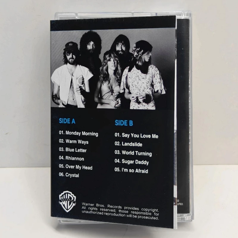 Rock Christine McVie Music Tape Fleetwood Mac Album Over My Head Cassettes Cosplay Recorder Walkman Soundtracks Box Party Music - view 5