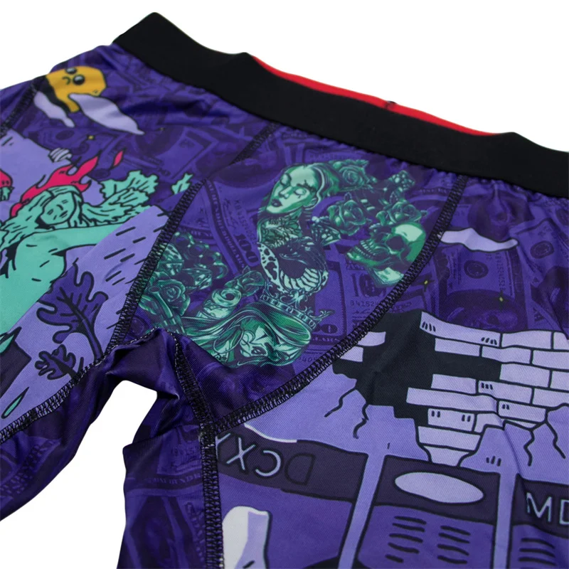 5 ชิ้นผู้ชายชุดชั้นในนักมวยพิมพ์กางเกงชั้นในชายชุดชั้นในผู้ชายกางเกง Boxershorts กางเกงว่ายน้ํา Plus ขนาด Breathable Seamless Men's Boxer