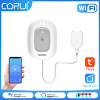 100dB Beep Alarm Smart WiFi Water Leak Sensor Flood Leakage Alarm Overflow Detector Tuya App In Time Remote Feedback 2m Cable