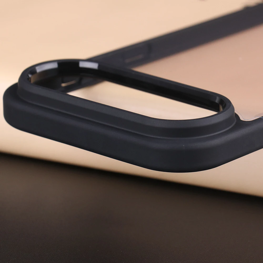 UGOjP Schutzhülle für iPhone 17, Motiv: Herren und Damen, Anti-Drop, transparent, stoßfest, TPU-Rahmen, transparent, dünn, schützende Rückseite – Detail 3