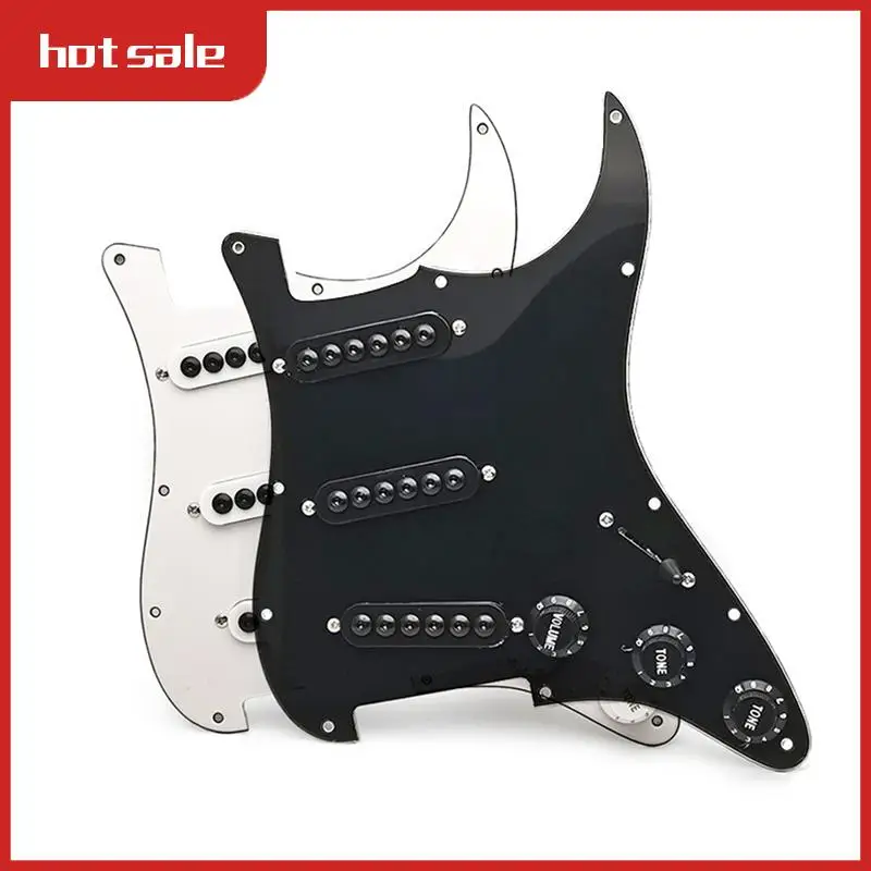 

AC22-1PC ST SSS Guitar Pickguard Pick Guard Scratch Plate & Pickguard Screws For 11 Hole Guitar Parts,Guitar Pickguard