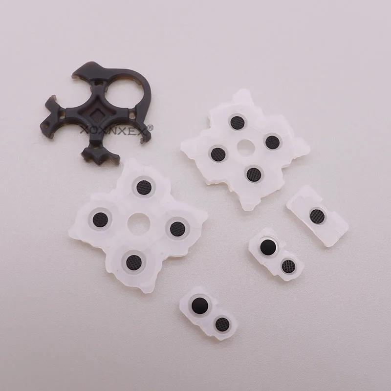 1Set For PS5 V2 Conductive Rubber Gasket Replacement Part L R ABXY Button for PS5 Controller D-Pad