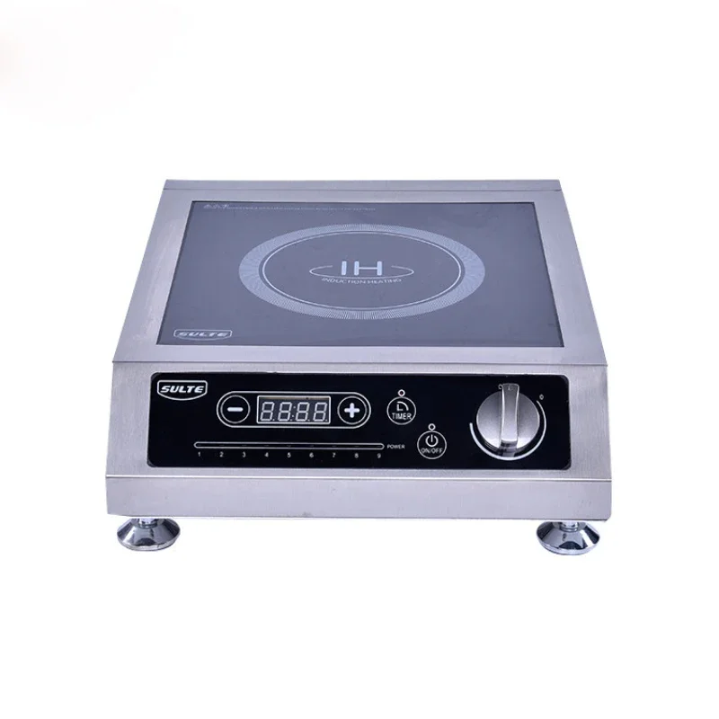 Kitchen Appliance 3500W Induction Cooker Multifunctional Induction Stove Knob Led Stove SY Hotpot Table Electric Stainless Steel