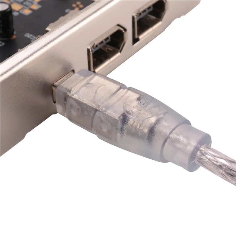 

Порт A41Z-3 IEEE 1394 Firewire Card PCI Адаптер Firewire IEEE 1394 PCI-контроллер для настольного ПК