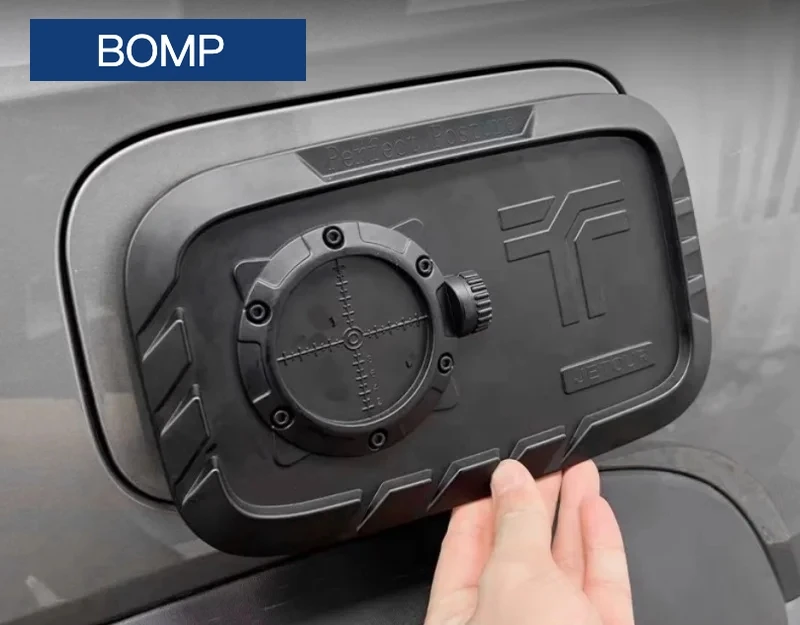 Fit For Auto Mecha Fuel Tank Cap Decorative Sticker  Jetour Traveller T2 2023 2024 2025 Modified Car Exterior Accessories
