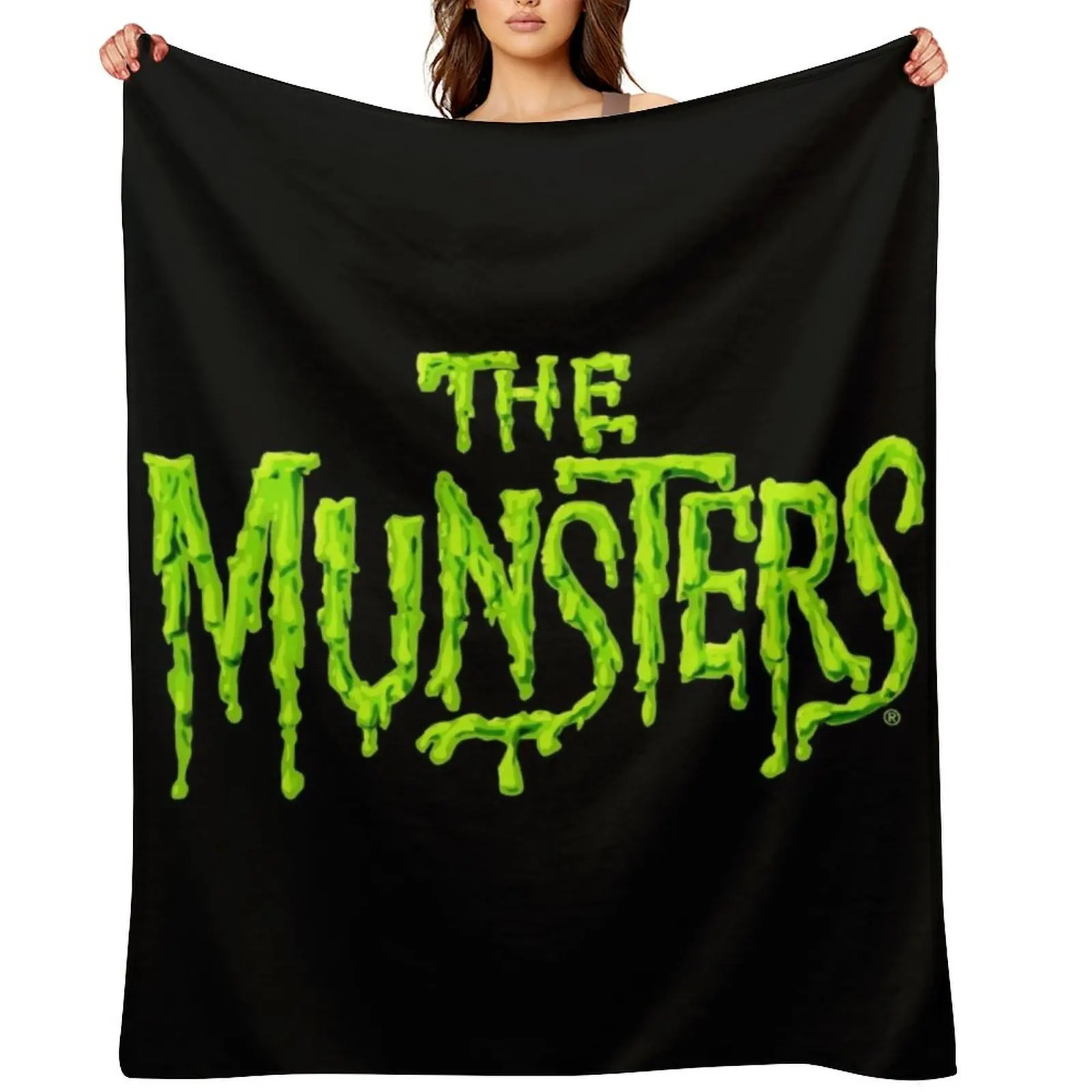 

The Munsters Throw Blanket Luxury Thicken for winter For Sofa Thin Summer Beddings Blankets