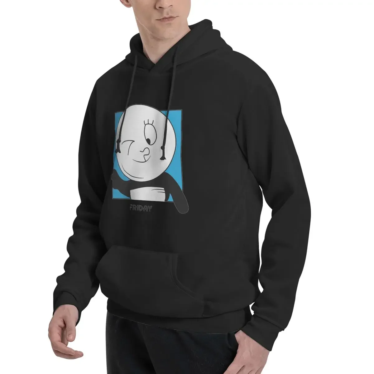 Friday Happy Mood Expression Hoodies Men's Women Casual Pullover Sweatshirts Harajuku Long Sleeve Streetwear Autumn Winter