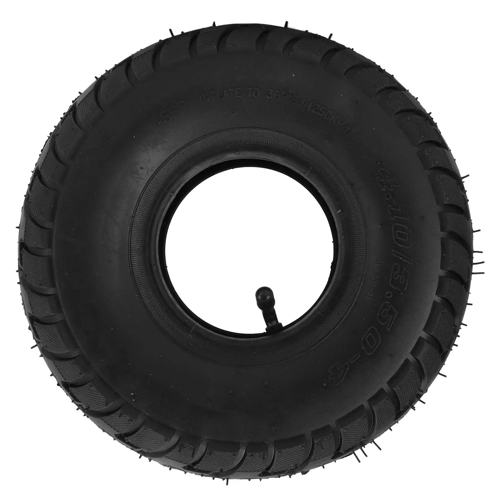 10 Inch Electric Scooter Inner Tube 4.10/3.50-4 with Bent - Durable Pneumatic Tire Replacement