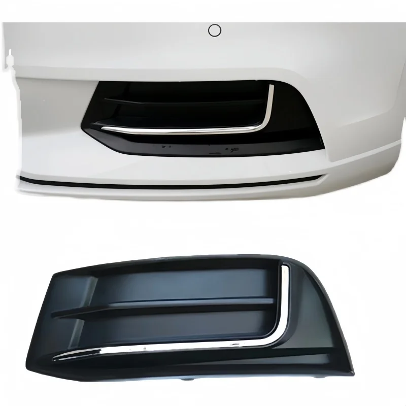 For Audi A3 2017 2018 2019 2020 Sedan High Configuration Fog Light Cover Vent Car Grille Auto Front Bumper Driving Lamp Cover